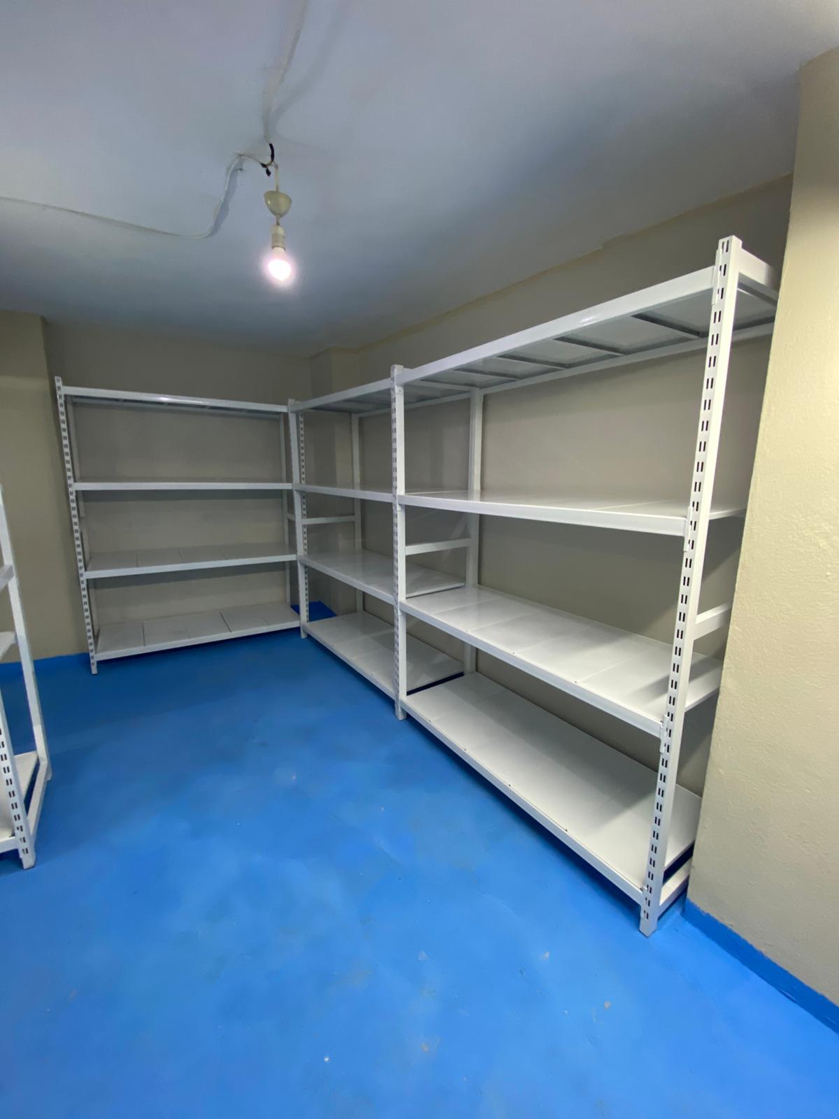 Hafif Rack Raf 4 Katlı 60x180x200