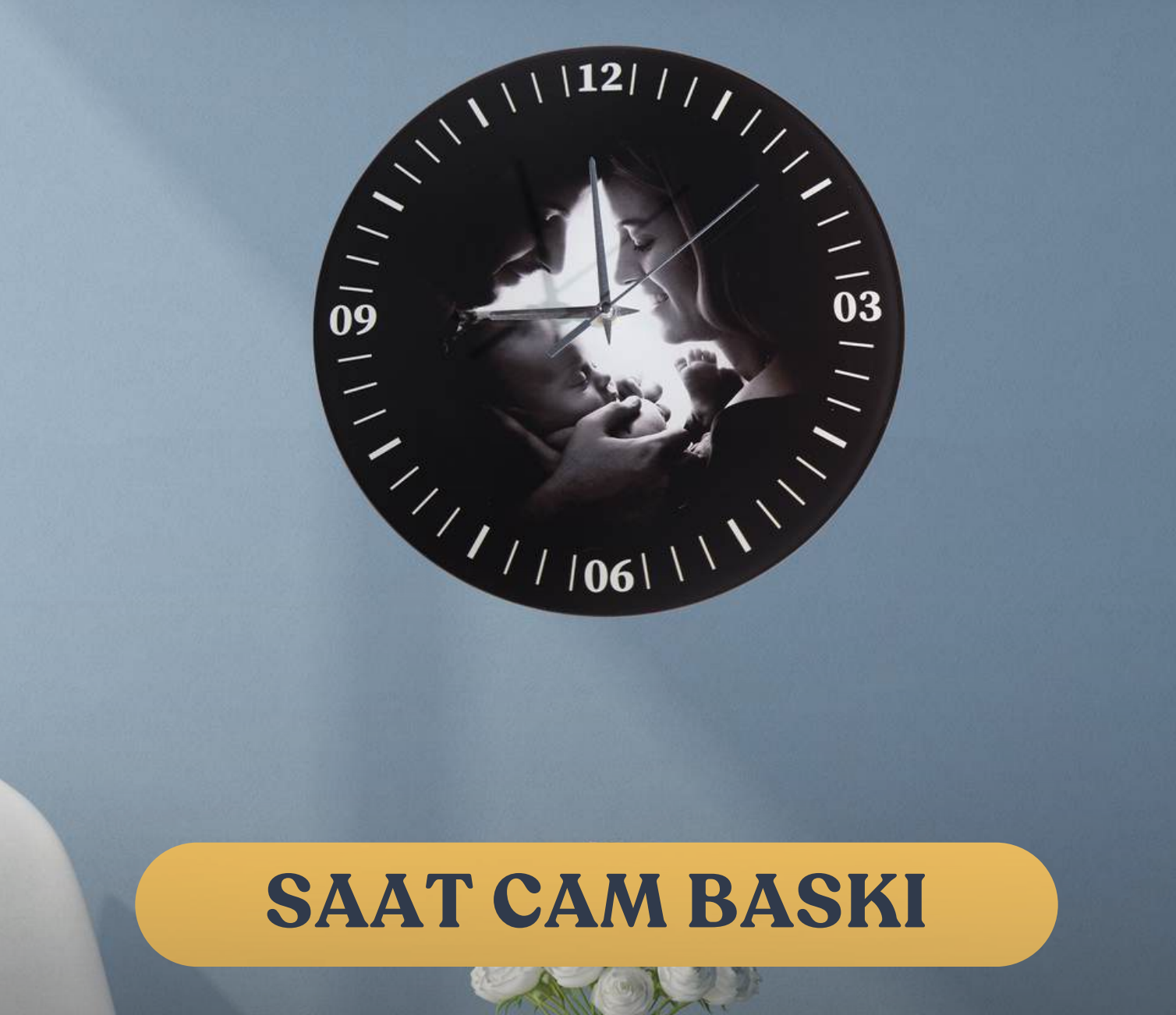 damperli cam duvar baskı