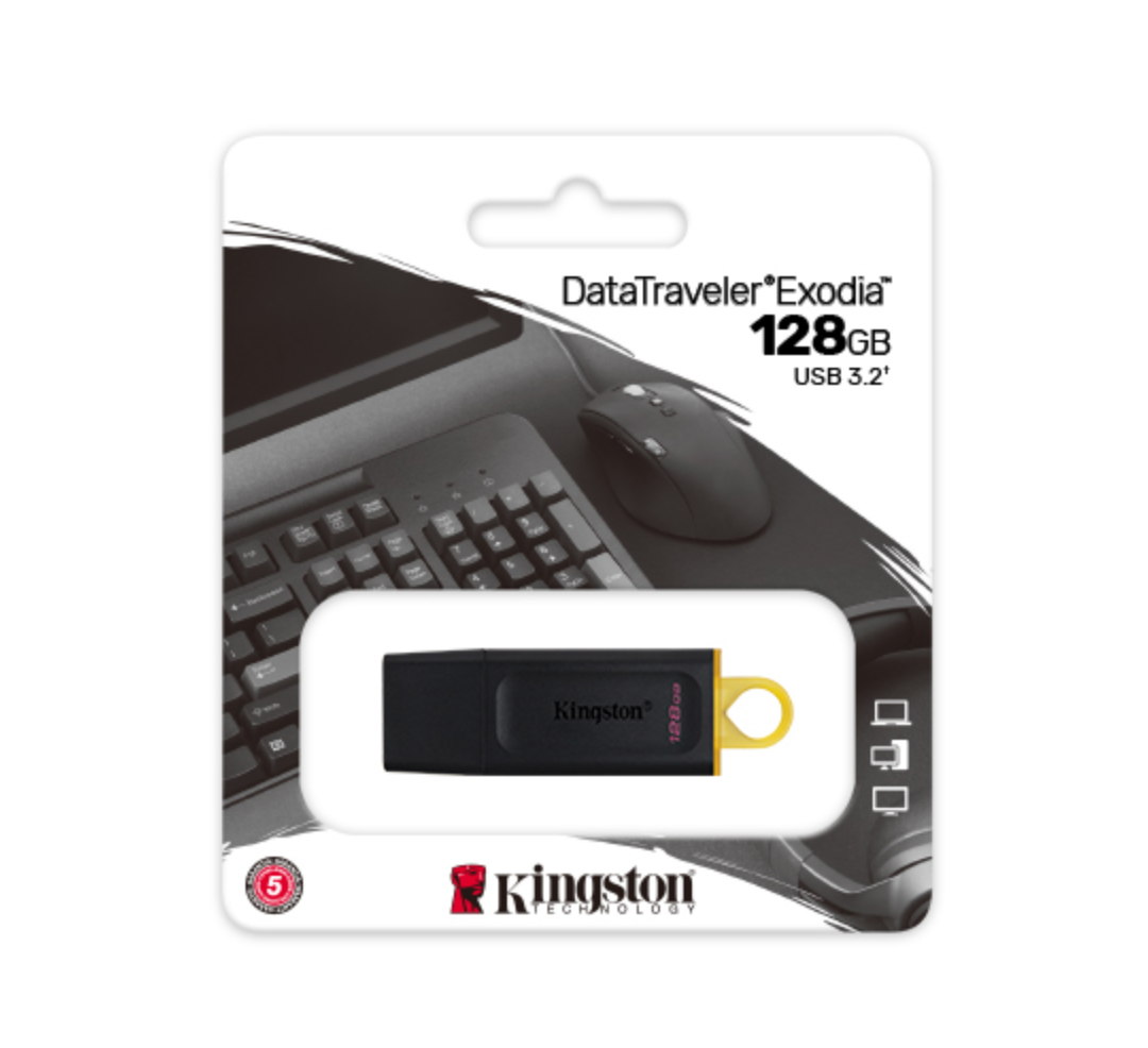 DataTraveler® Exodia USB Flash Bellek 128 gb