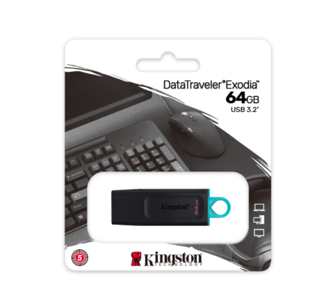 DataTraveler® Exodia USB Flash Bellek 64 gb