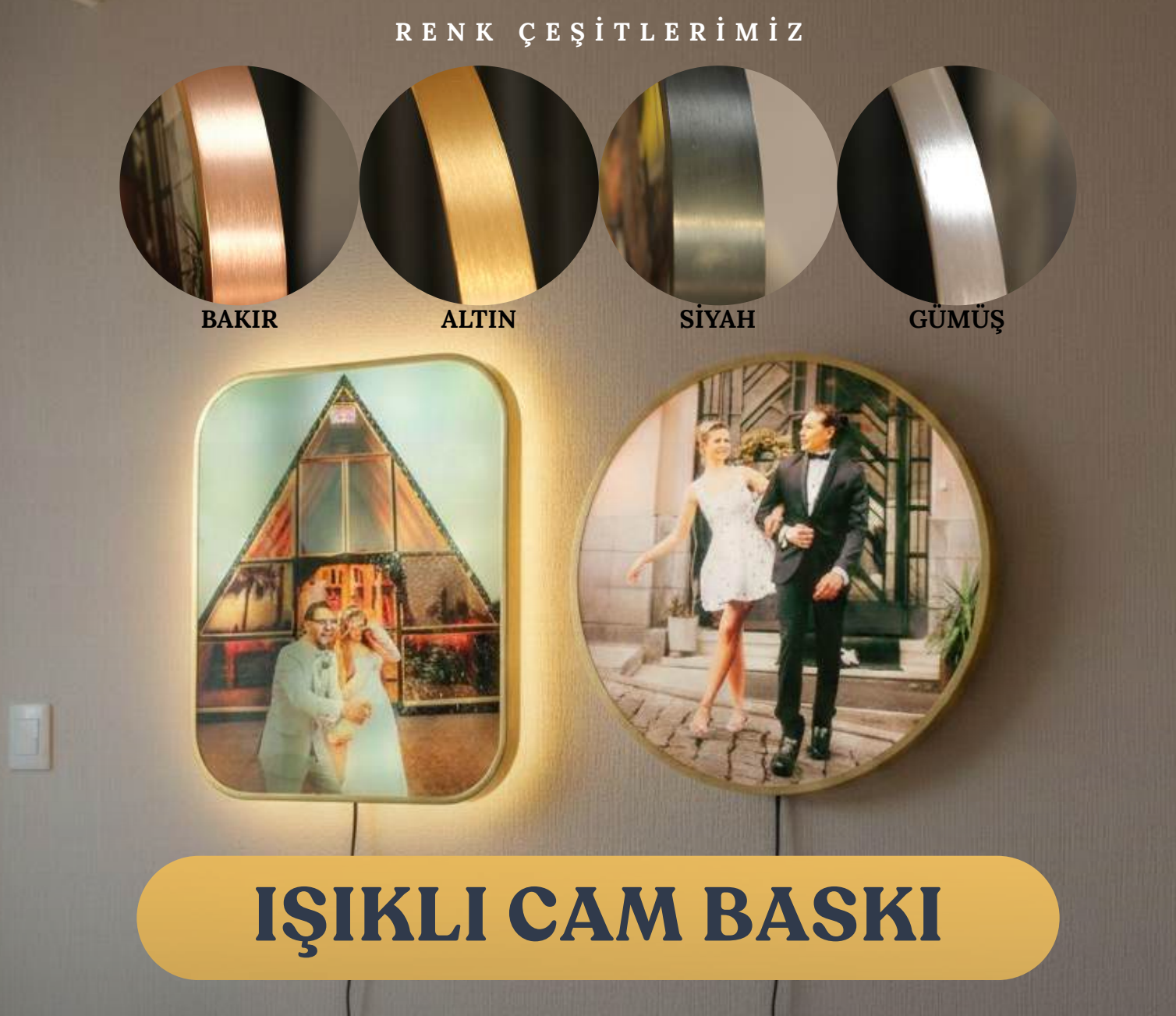 damperli cam duvar baskı
