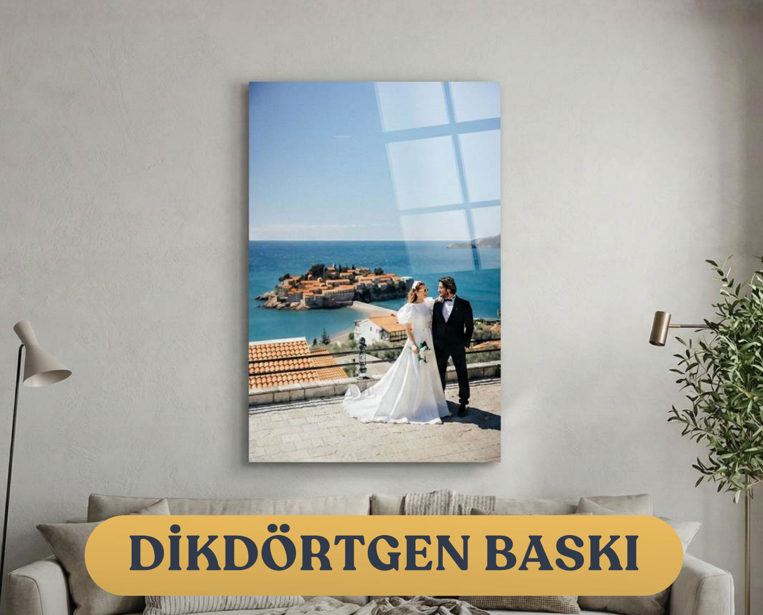 damperli cam duvar baskı